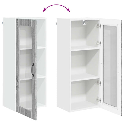 vidaXL Küchenschrank Graues Sonoma 40 x 31 x 100 cm Holzwerkstoff