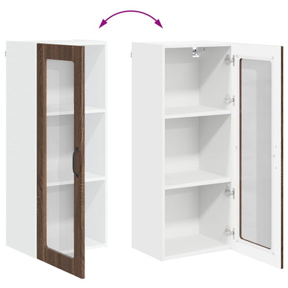 Küchenschrank Braun Eichen-Optik 40 x 31 x 100 cm Holzwerkstoff