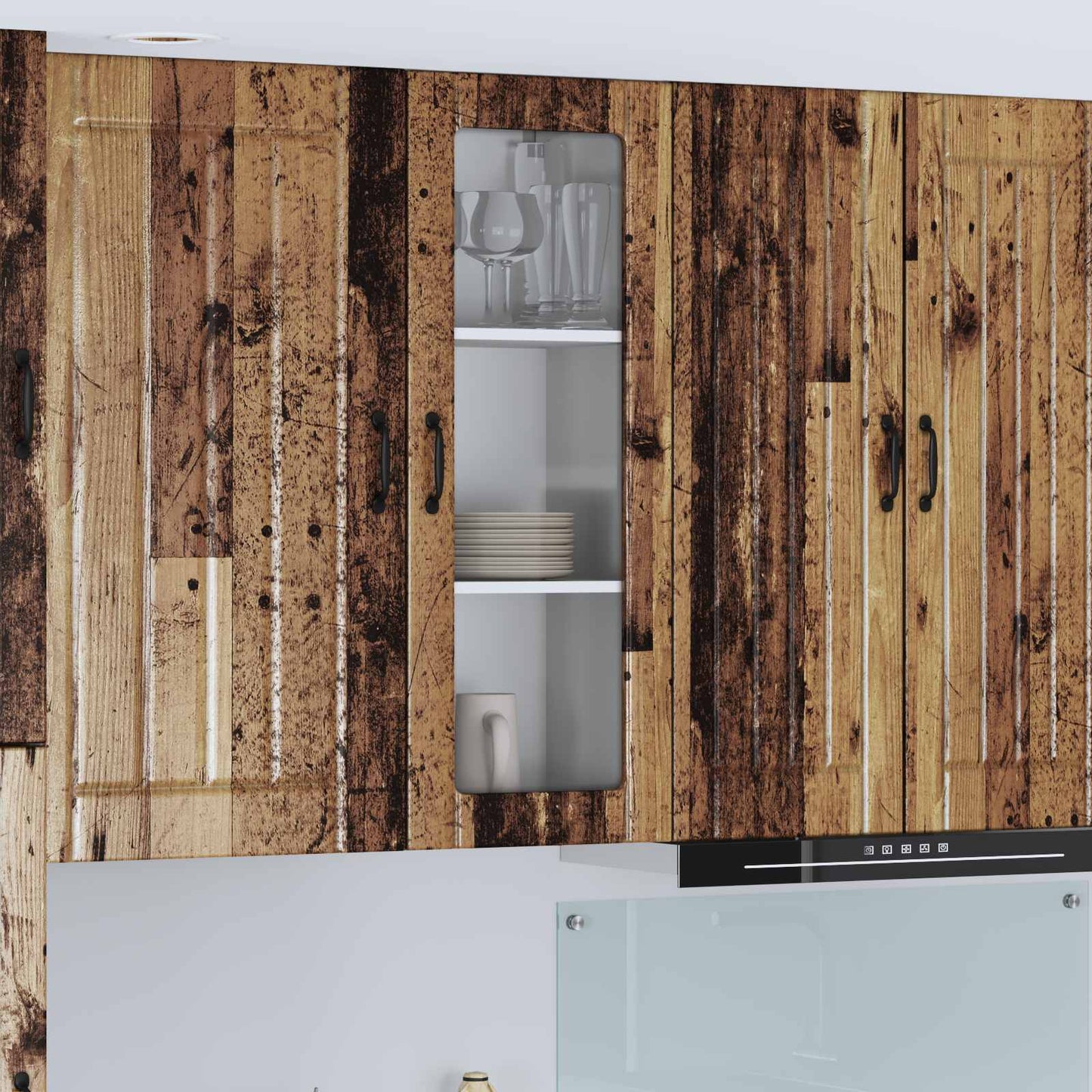 vidaXL Küchenschrank Altholz 40 x 31 x 100 cm Holzwerkstoff