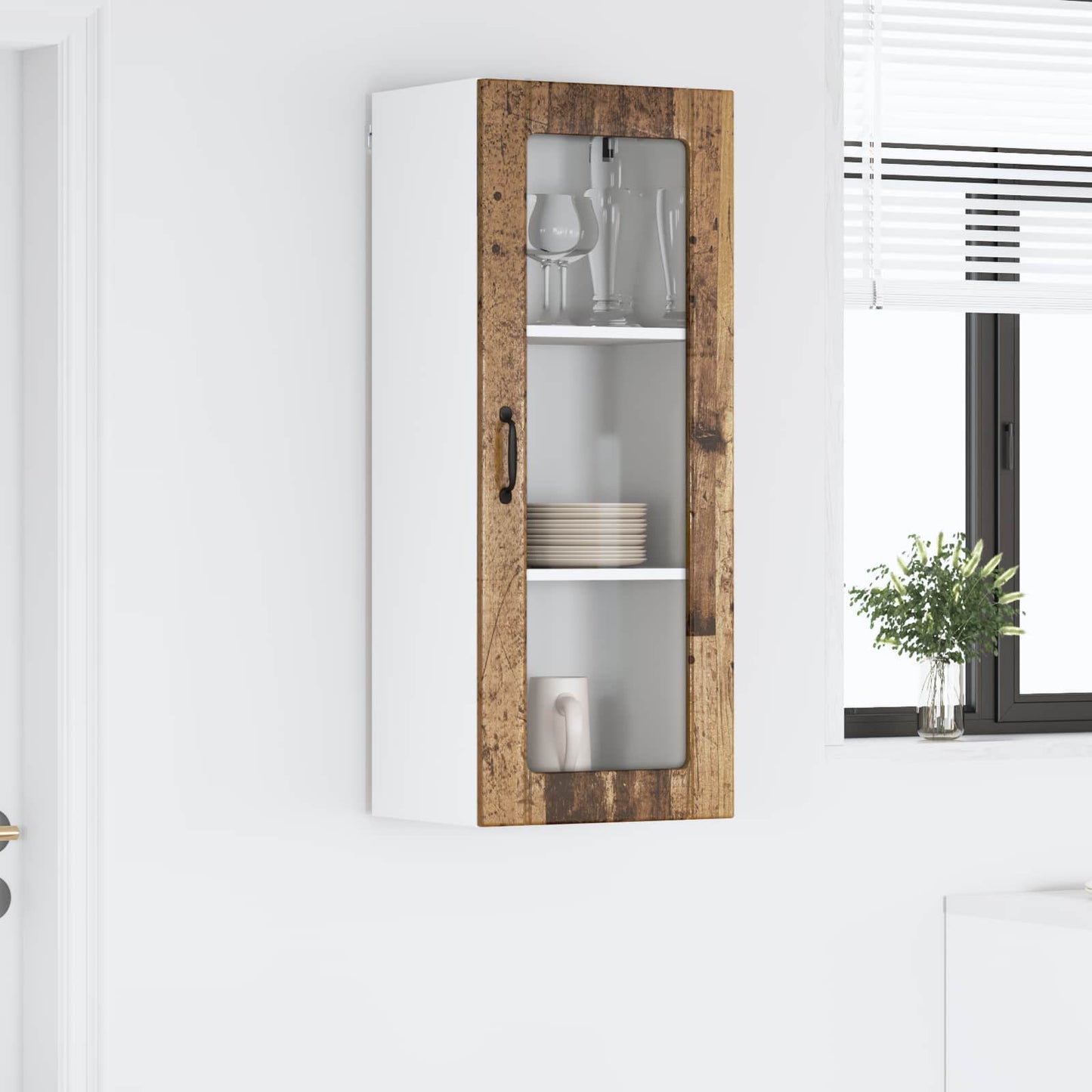 vidaXL Küchenschrank Altholz 40 x 31 x 100 cm Holzwerkstoff