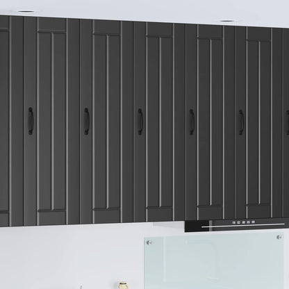 vidaXL Küchenschrank Schwarz 30 x 31 x 100 cm Holzwerkstoff