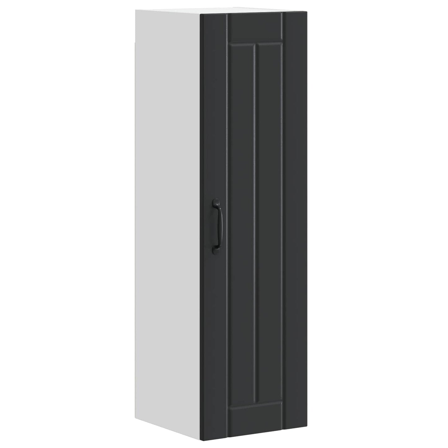 vidaXL Küchenschrank Schwarz 30 x 31 x 100 cm Holzwerkstoff