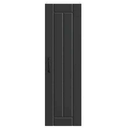 vidaXL Küchenschrank Schwarz 30 x 31 x 100 cm Holzwerkstoff