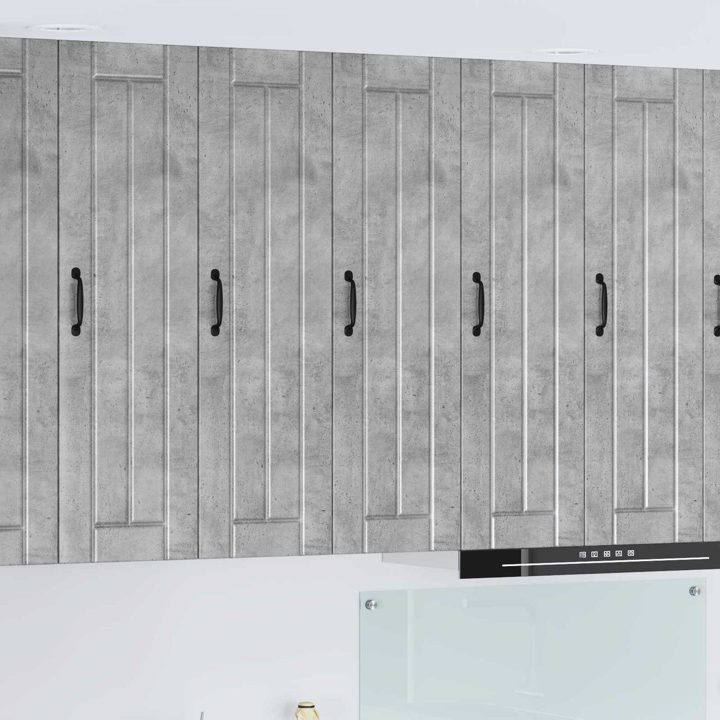 Küchenschrank Beton Grau 30 x 31 x 100 cm Holzwerkstoff