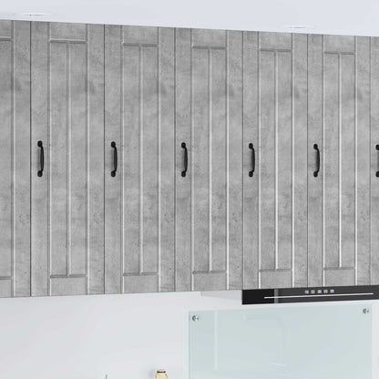 Küchenschrank Beton Grau 30 x 31 x 100 cm Holzwerkstoff