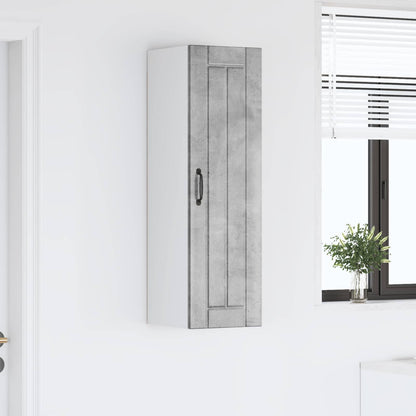 Küchenschrank Beton Grau 30 x 31 x 100 cm Holzwerkstoff