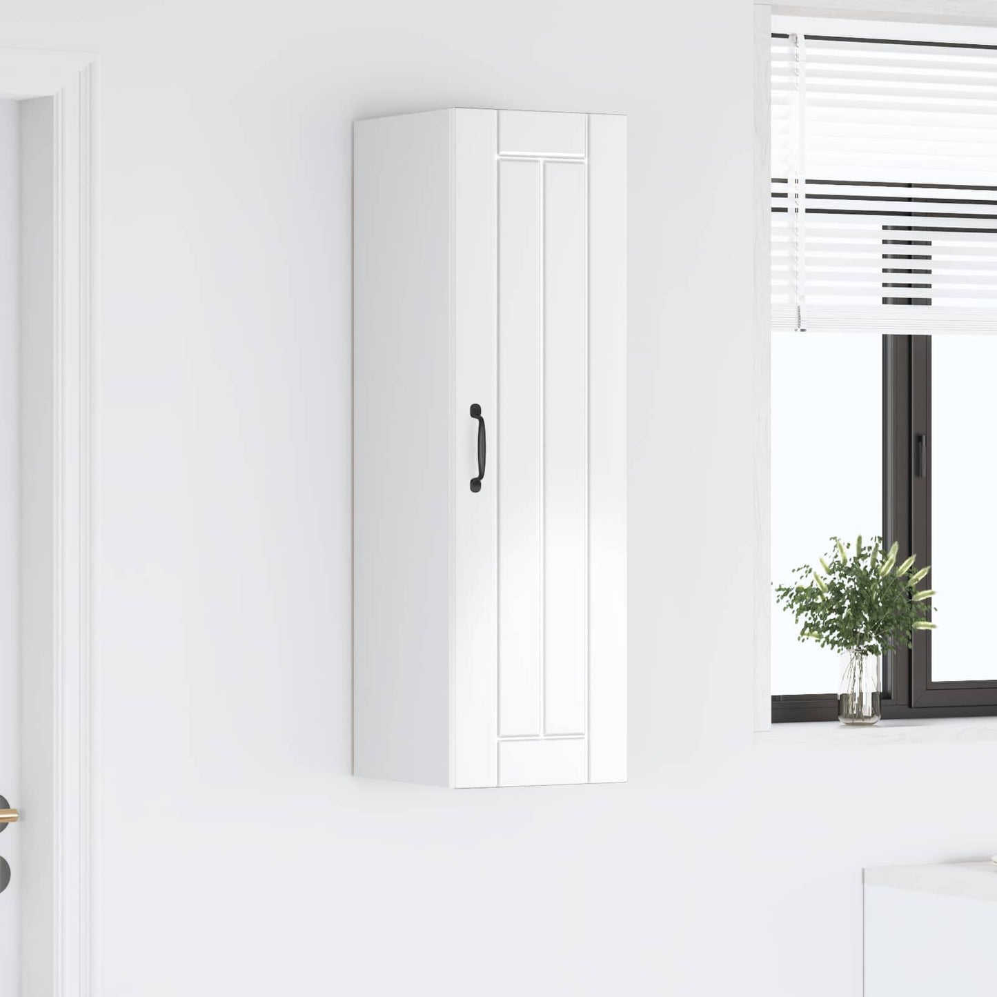 vidaXL Küchenschrank Hochglanz Weiß 30 x 31 x 100 cm Holzwerkstoff
