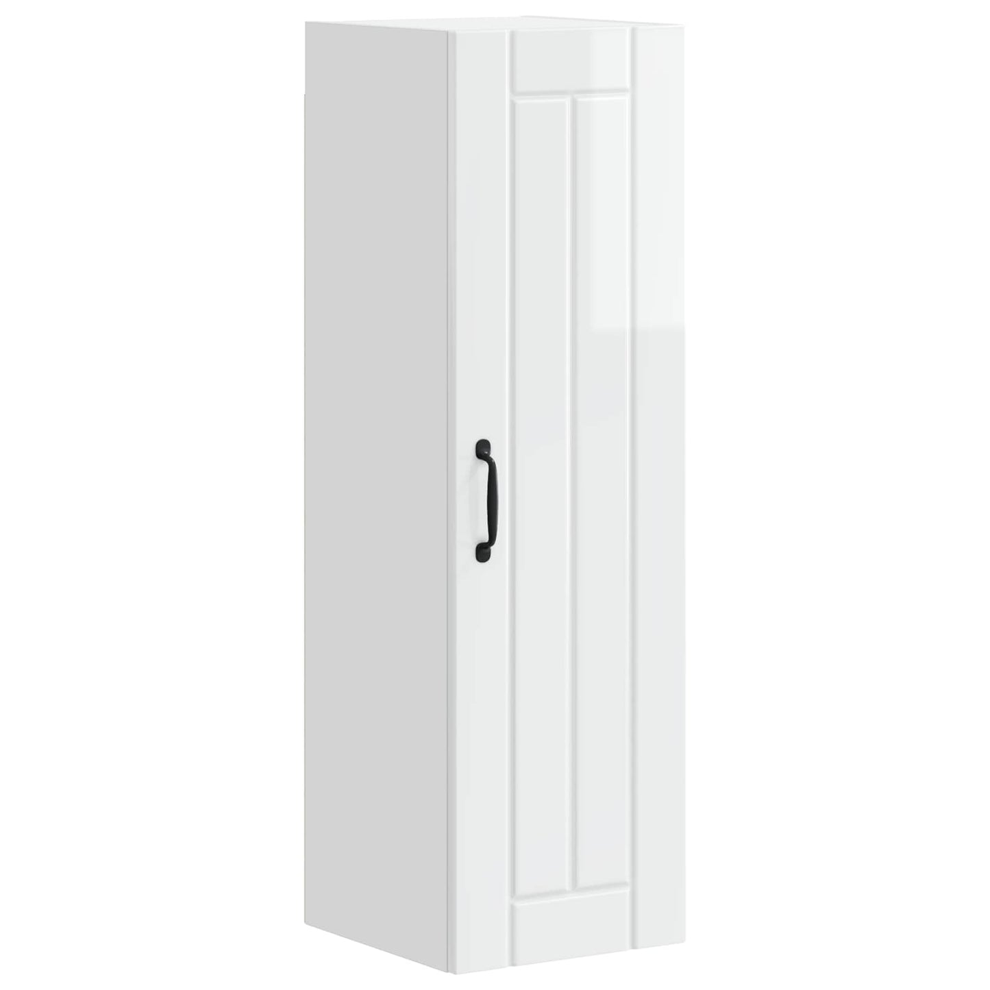 vidaXL Küchenschrank Hochglanz Weiß 30 x 31 x 100 cm Holzwerkstoff