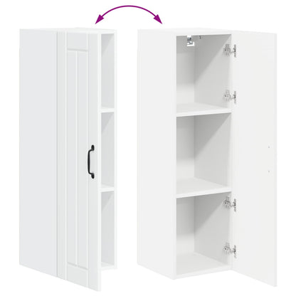 vidaXL Küchenschrank Hochglanz Weiß 30 x 31 x 100 cm Holzwerkstoff