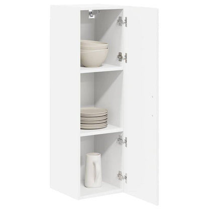 vidaXL Küchenschrank Hochglanz Weiß 30 x 31 x 100 cm Holzwerkstoff
