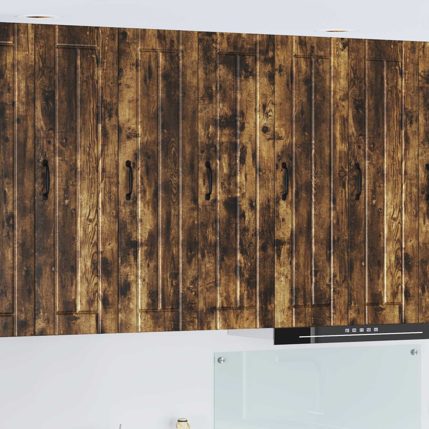 vidaXL Küchenschrank Geräucherte Eiche 30 x 31 x 100 cm Holzwerkstoff
