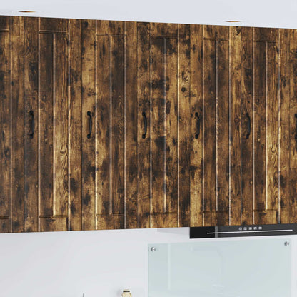 vidaXL Küchenschrank Geräucherte Eiche 30 x 31 x 100 cm Holzwerkstoff