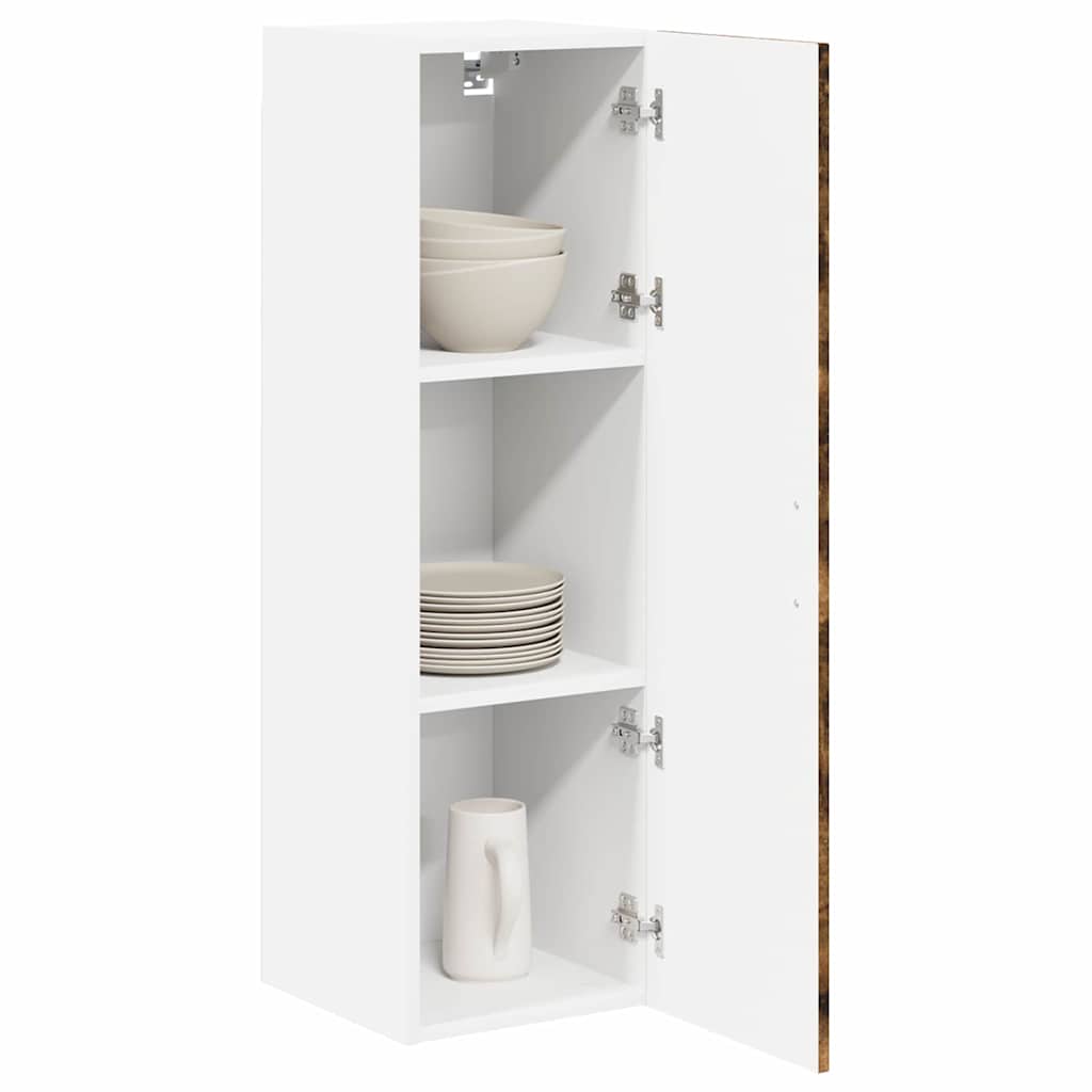 vidaXL Küchenschrank Geräucherte Eiche 30 x 31 x 100 cm Holzwerkstoff
