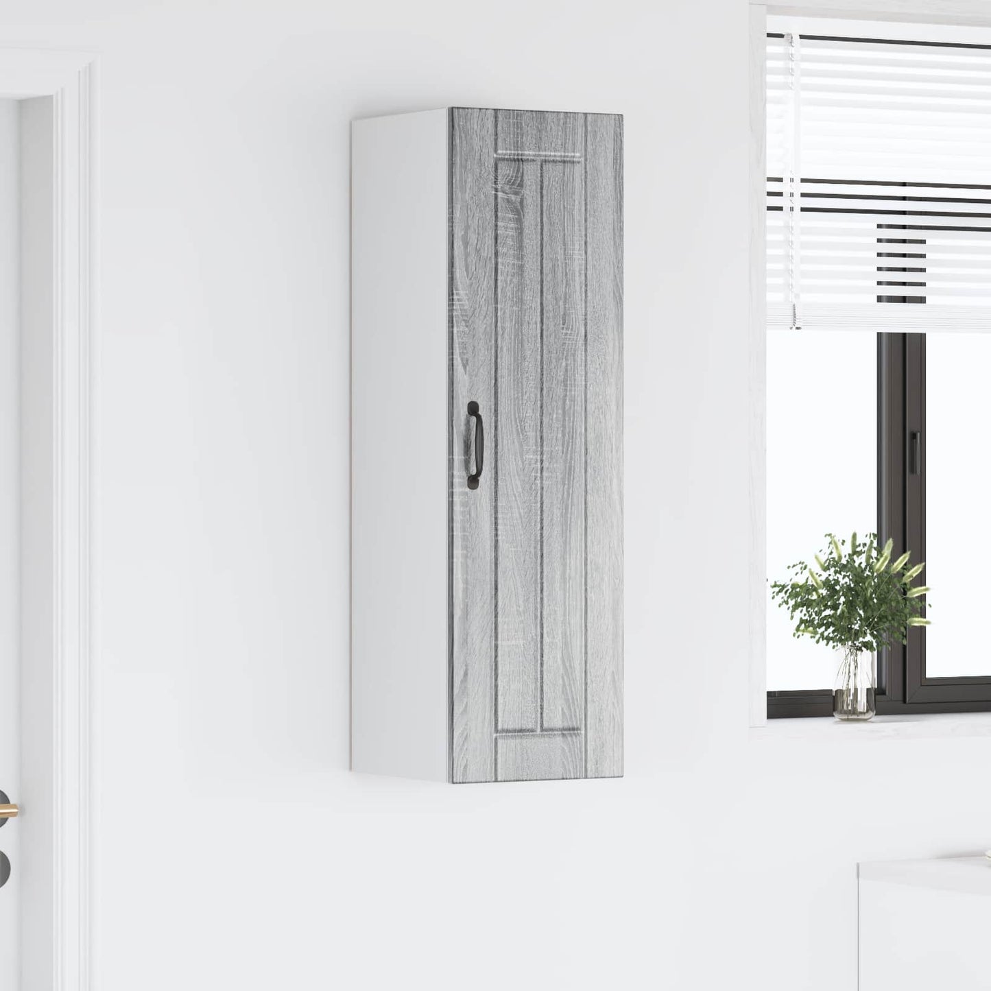 vidaXL Küchenschrank Graues Sonoma 30 x 31 x 100 cm Holzwerkstoff