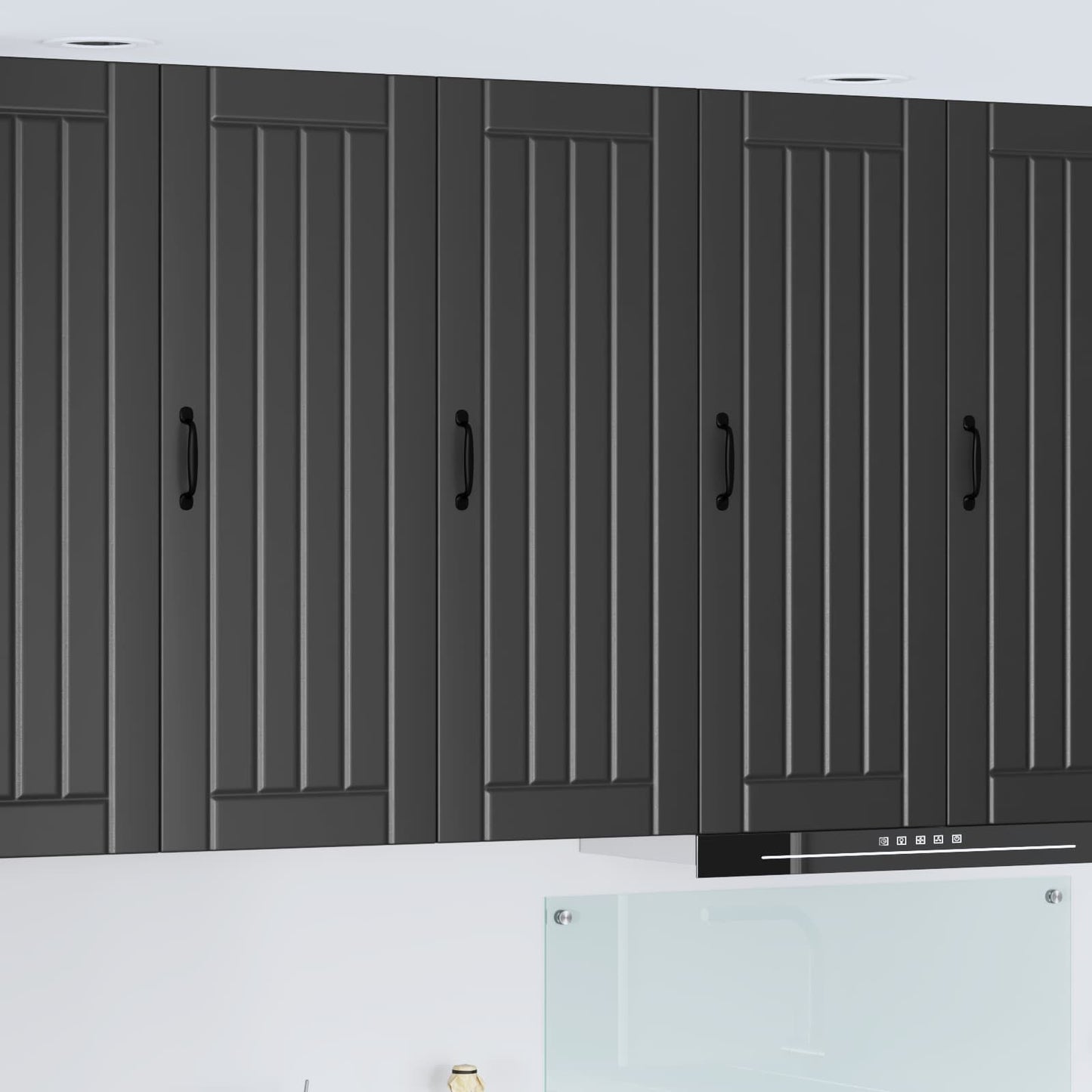 vidaXL Küchenschrank Schwarz 40 x 31 x 100 cm Holzwerkstoff