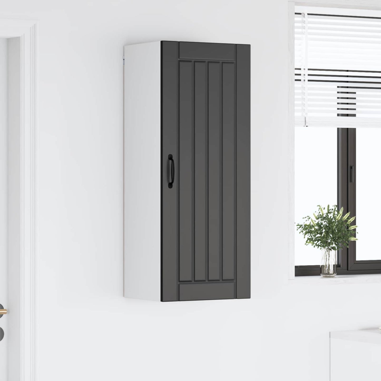 vidaXL Küchenschrank Schwarz 40 x 31 x 100 cm Holzwerkstoff
