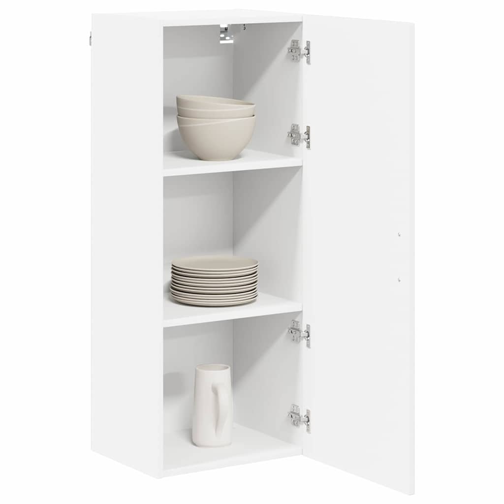vidaXL Küchenschrank Hochglanz Weiß 40 x 31 x 100 cm Holzwerkstoff