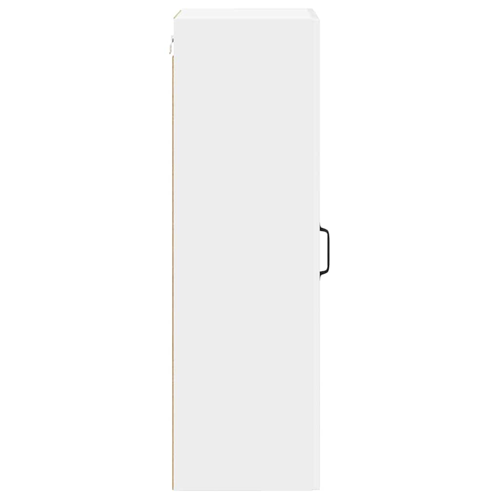 vidaXL Küchenschrank Hochglanz Weiß 40 x 31 x 100 cm Holzwerkstoff
