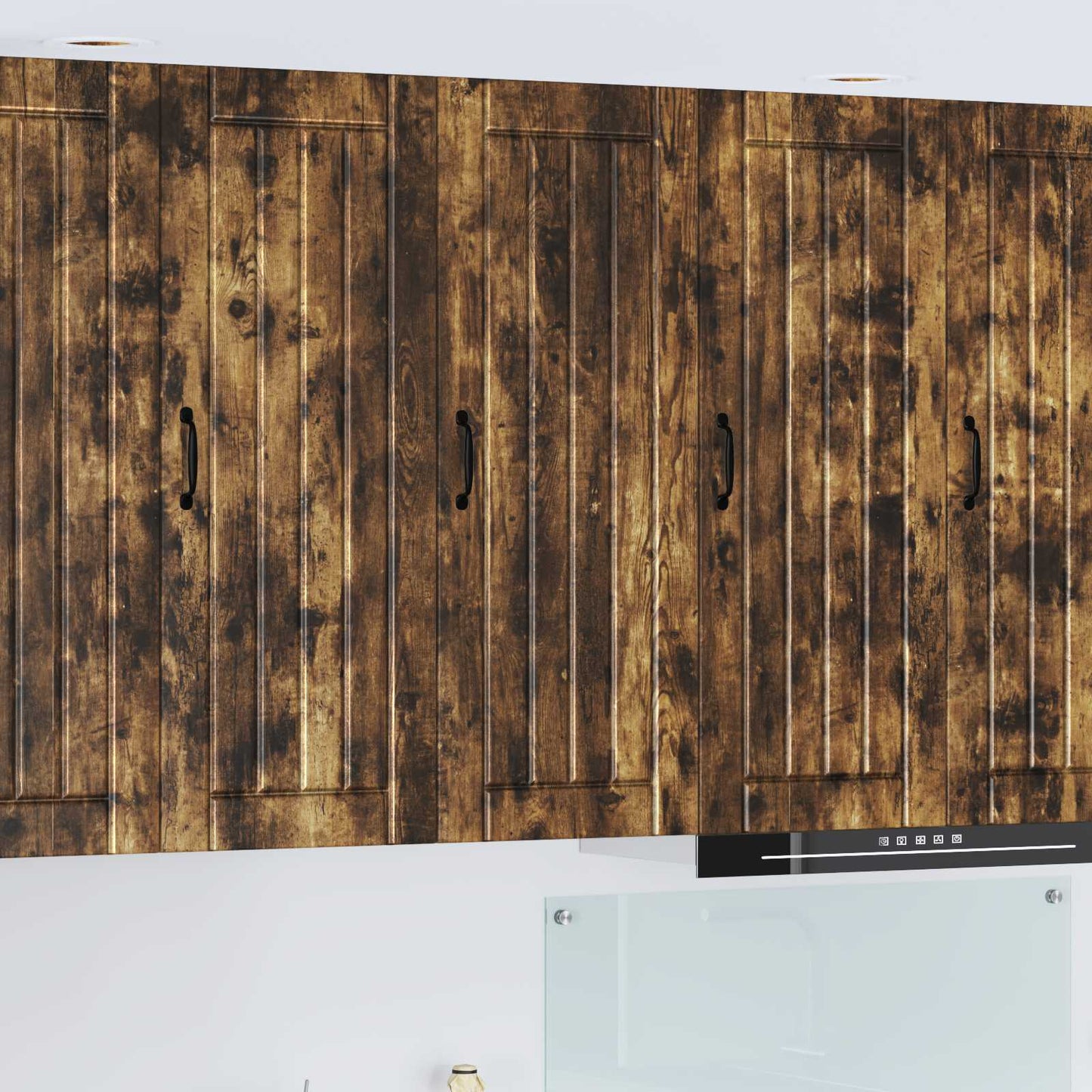 vidaXL Küchenschrank Geräucherte Eiche 40 x 31 x 100 cm Holzwerkstoff