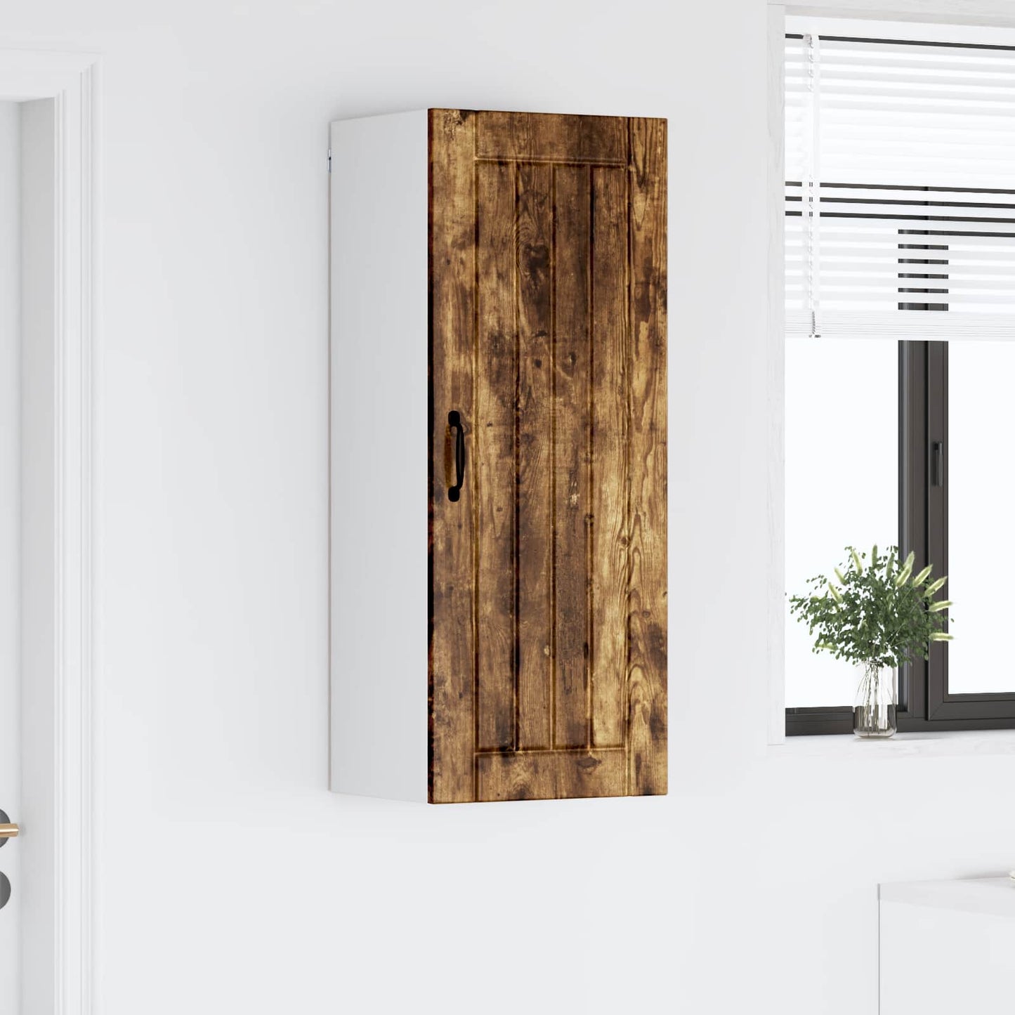 vidaXL Küchenschrank Geräucherte Eiche 40 x 31 x 100 cm Holzwerkstoff