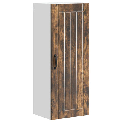 vidaXL Küchenschrank Geräucherte Eiche 40 x 31 x 100 cm Holzwerkstoff