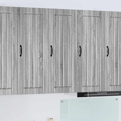 vidaXL Küchenschrank Graues Sonoma 40 x 31 x 100 cm Holzwerkstoff