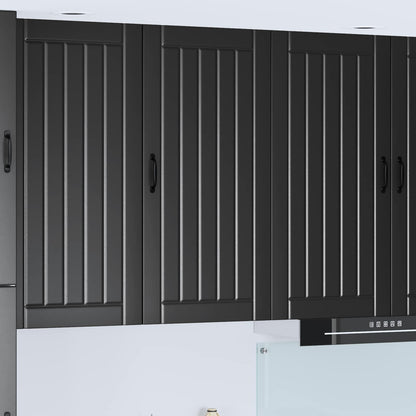 vidaXL Küchenschrank Schwarz 50 x 31 x 100 cm Holzwerkstoff