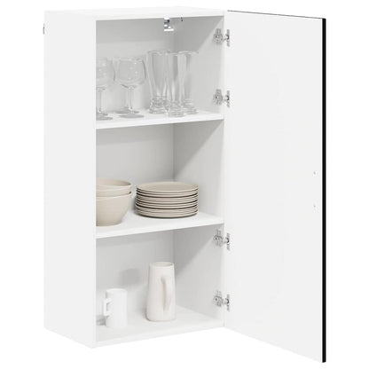vidaXL Küchenschrank Schwarz 50 x 31 x 100 cm Holzwerkstoff