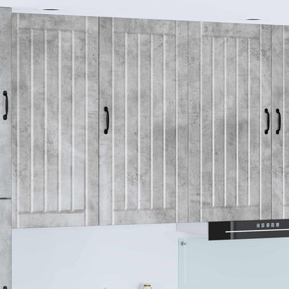 Küchenschrank Beton Grau 50 x 31 x 100 cm Holzwerkstoff