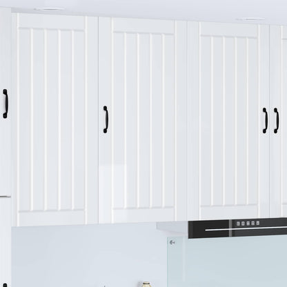 vidaXL Küchenschrank Hochglanz Weiß 50 x 31 x 100 cm Holzwerkstoff