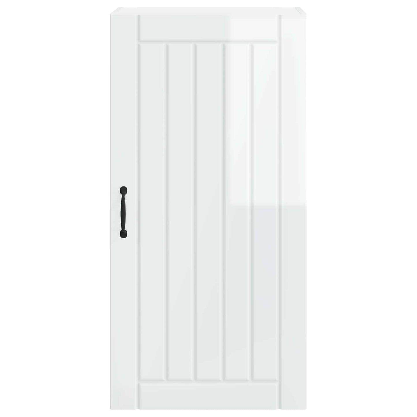 vidaXL Küchenschrank Hochglanz Weiß 50 x 31 x 100 cm Holzwerkstoff