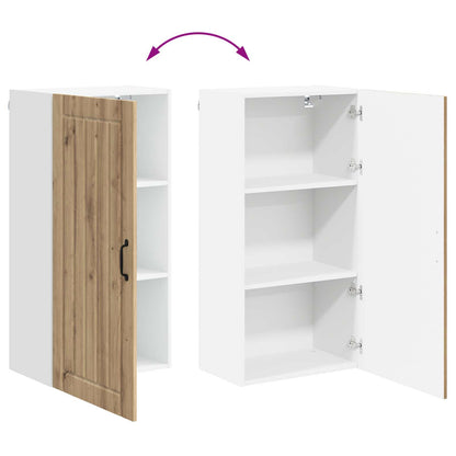 vidaXL Küchenschrank Artisan-Eiche 50 x 31 x 100 cm Holzwerkstoff