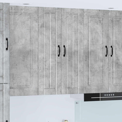 vidaXL Küchenschrank Beton Grau 60 x 31 x 100 cm Holzwerkstoff