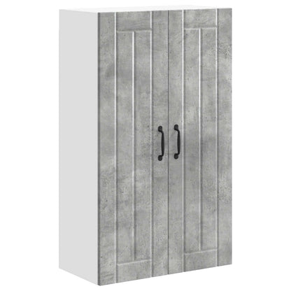 vidaXL Küchenschrank Beton Grau 60 x 31 x 100 cm Holzwerkstoff