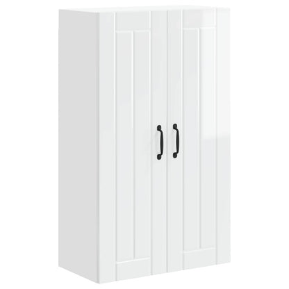 vidaXL Küchenschrank Hochglanz Weiß 60 x 31 x 100 cm Holzwerkstoff