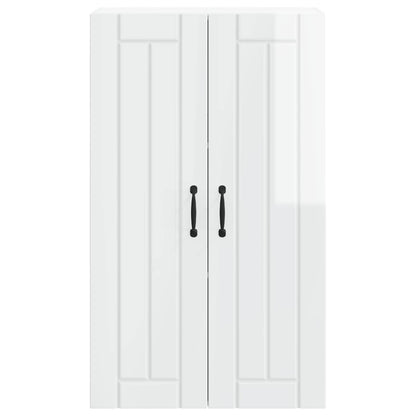vidaXL Küchenschrank Hochglanz Weiß 60 x 31 x 100 cm Holzwerkstoff