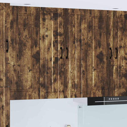 Küchenschrank Geräucherte Eiche 60 x 31 x 100 cm Holzwerkstoff