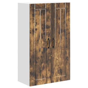 vidaXL Küchenschrank Geräucherte Eiche 60 x 31 x 100 cm Holzwerkstoff