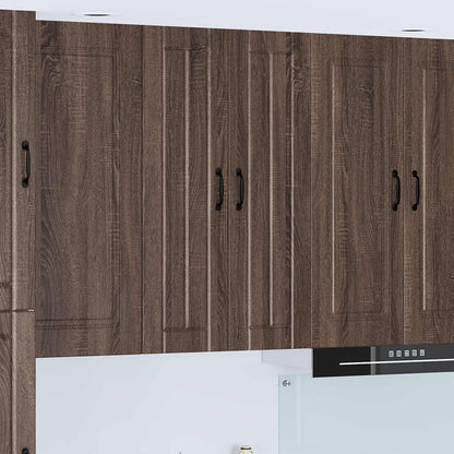 vidaXL Küchenschrank Braun Eichen-Optik 60 x 31 x 100 cm Holzwerkstoff