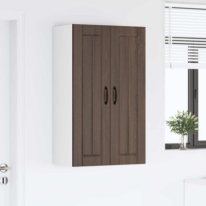 vidaXL Küchenschrank Braun Eichen-Optik 60 x 31 x 100 cm Holzwerkstoff