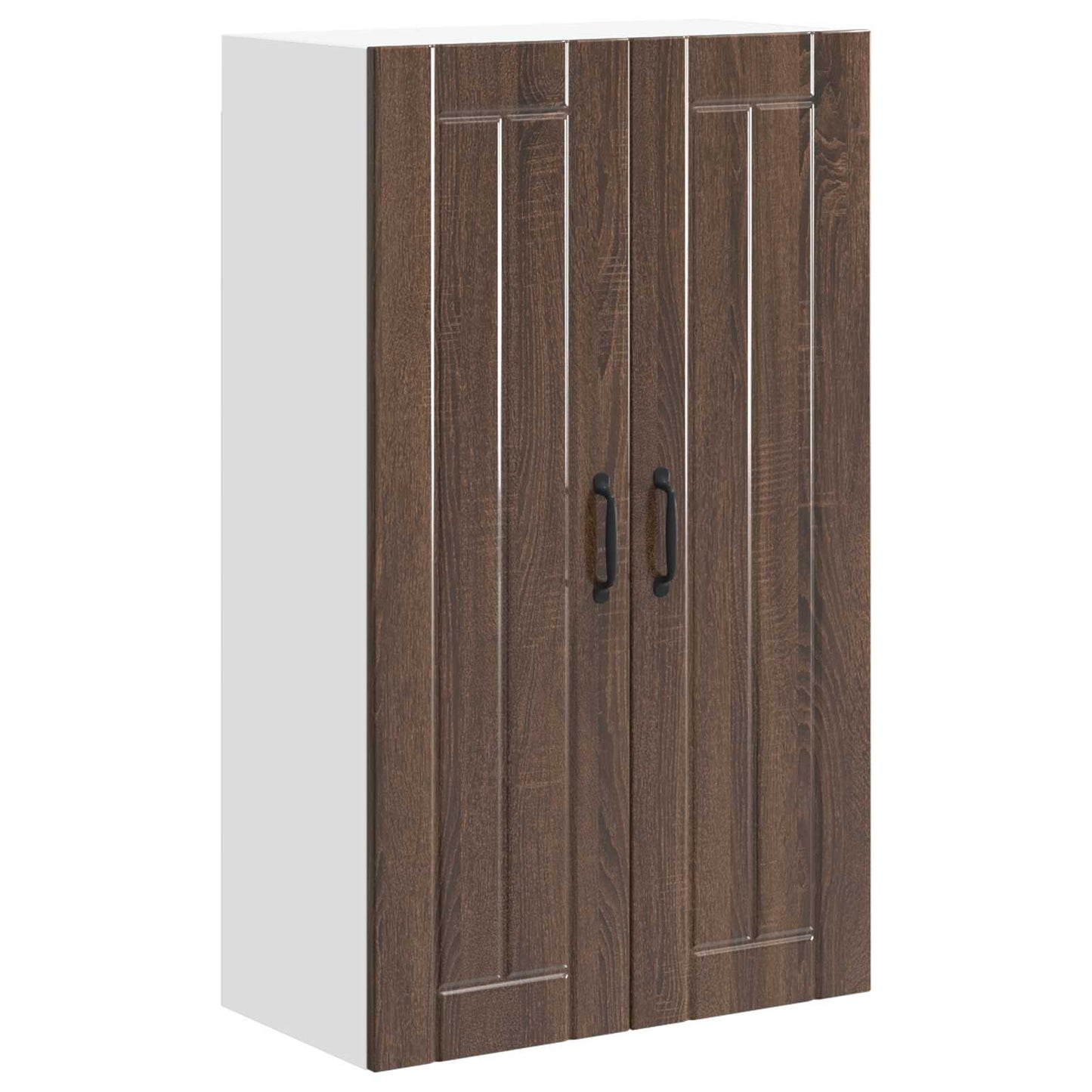 vidaXL Küchenschrank Braun Eichen-Optik 60 x 31 x 100 cm Holzwerkstoff