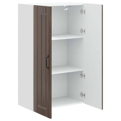 vidaXL Küchenschrank Braun Eichen-Optik 60 x 31 x 100 cm Holzwerkstoff