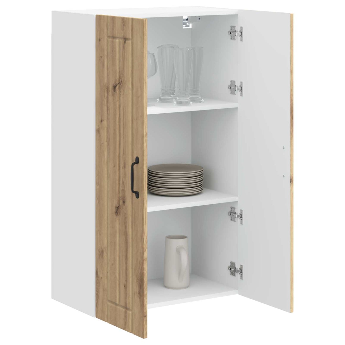 vidaXL Küchenschrank Artisan-Eiche 60 x 31 x 100 cm Holzwerkstoff