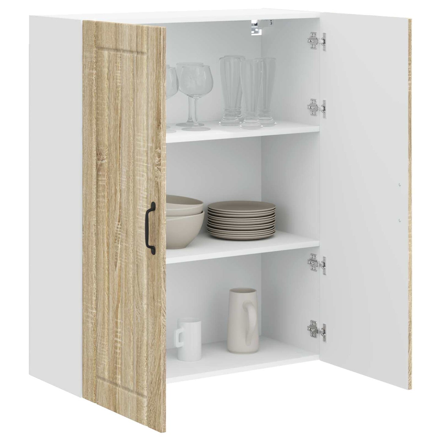 vidaXL Küchenschrank Sonoma-Eiche 80 x 31 x 100 cm Holzwerkstoff