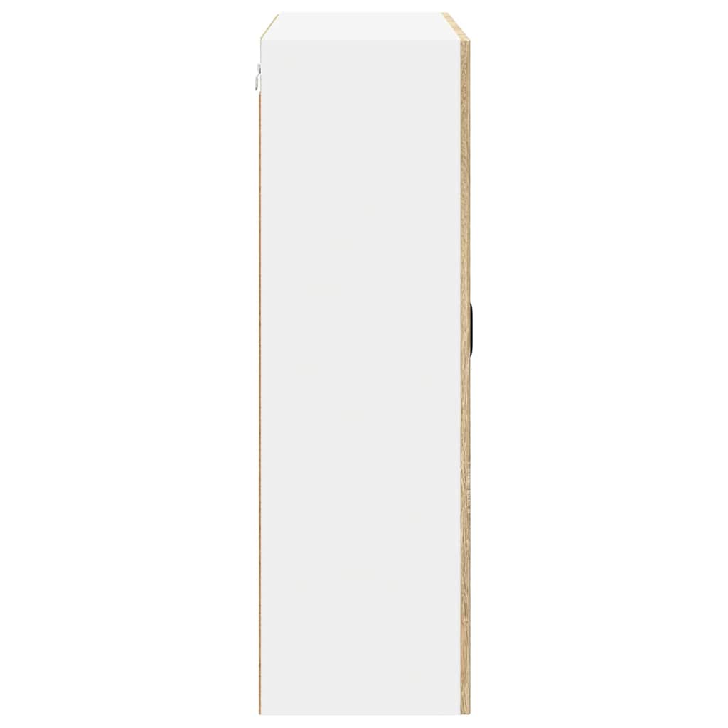 vidaXL Küchenschrank Sonoma-Eiche 80 x 31 x 100 cm Holzwerkstoff