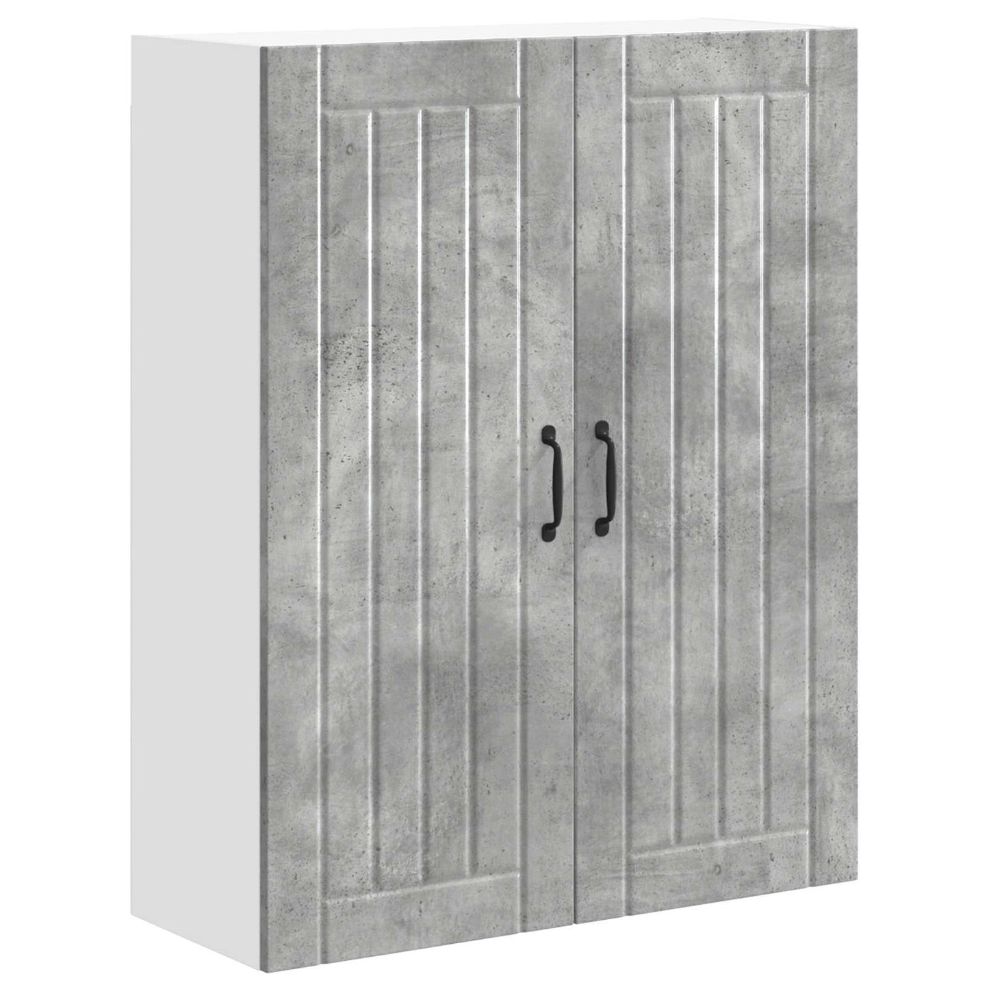 Küchenschrank Beton Grau 80 x 31 x 100 cm Holzwerkstoff