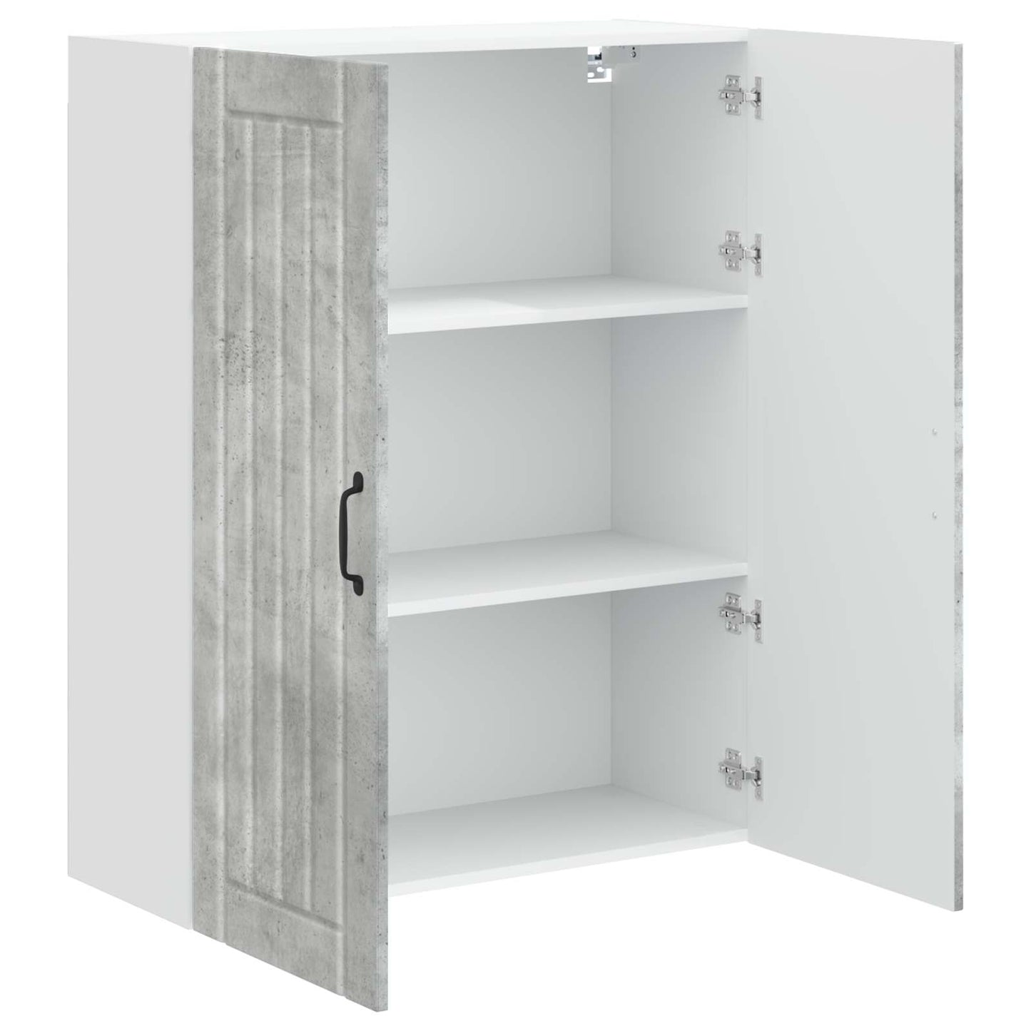 Küchenschrank Beton Grau 80 x 31 x 100 cm Holzwerkstoff