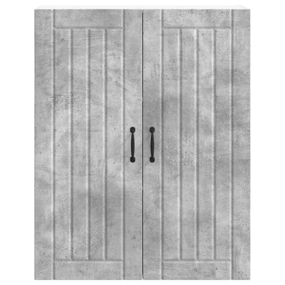 Küchenschrank Beton Grau 80 x 31 x 100 cm Holzwerkstoff