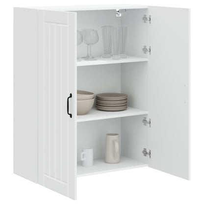 vidaXL Küchenschrank Hochglanz Weiß 80 x 31 x 100 cm Holzwerkstoff