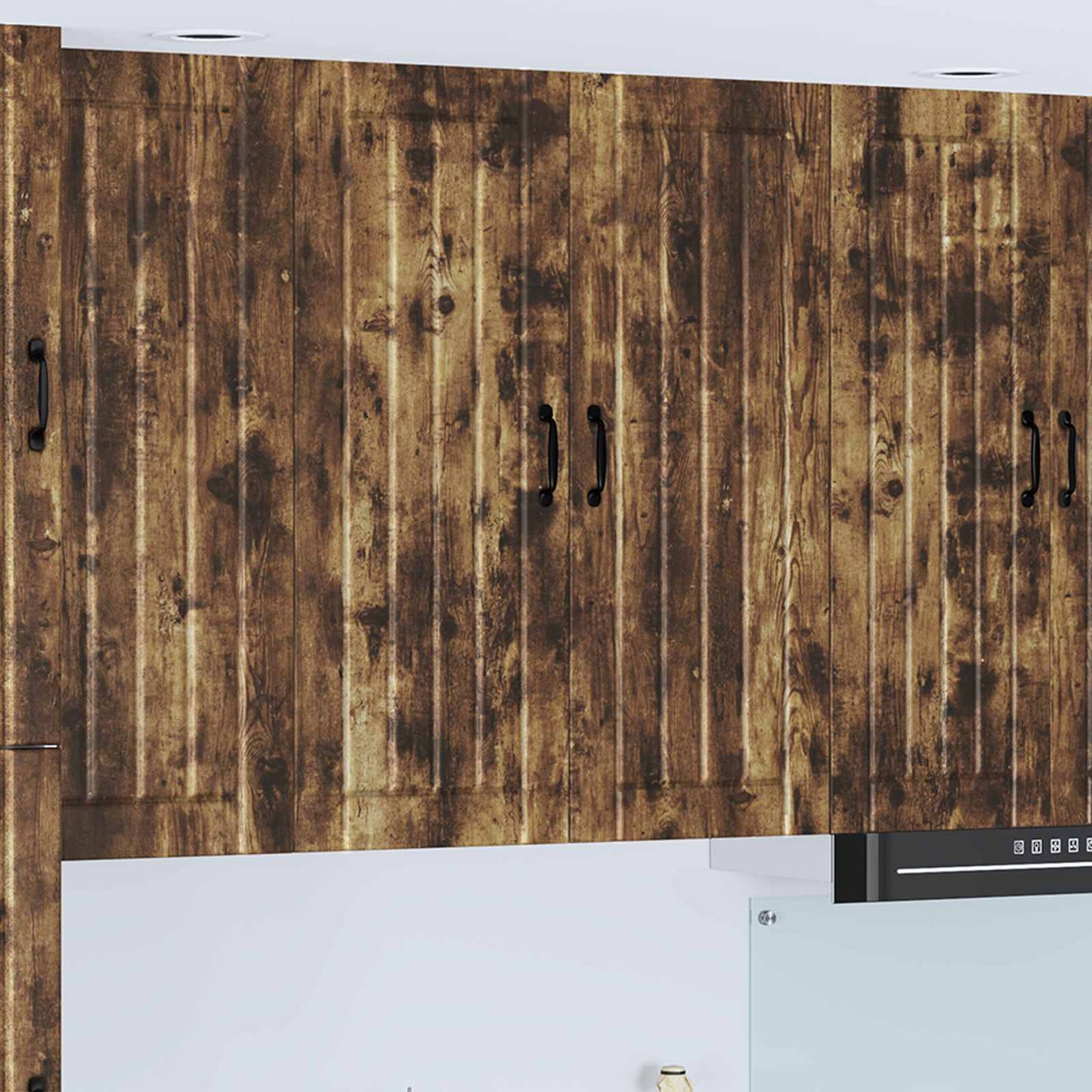 vidaXL Küchenschrank Geräucherte Eiche 80 x 31 x 100 cm Holzwerkstoff